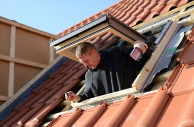 Pose de fenêtres de toit Velux à Willems